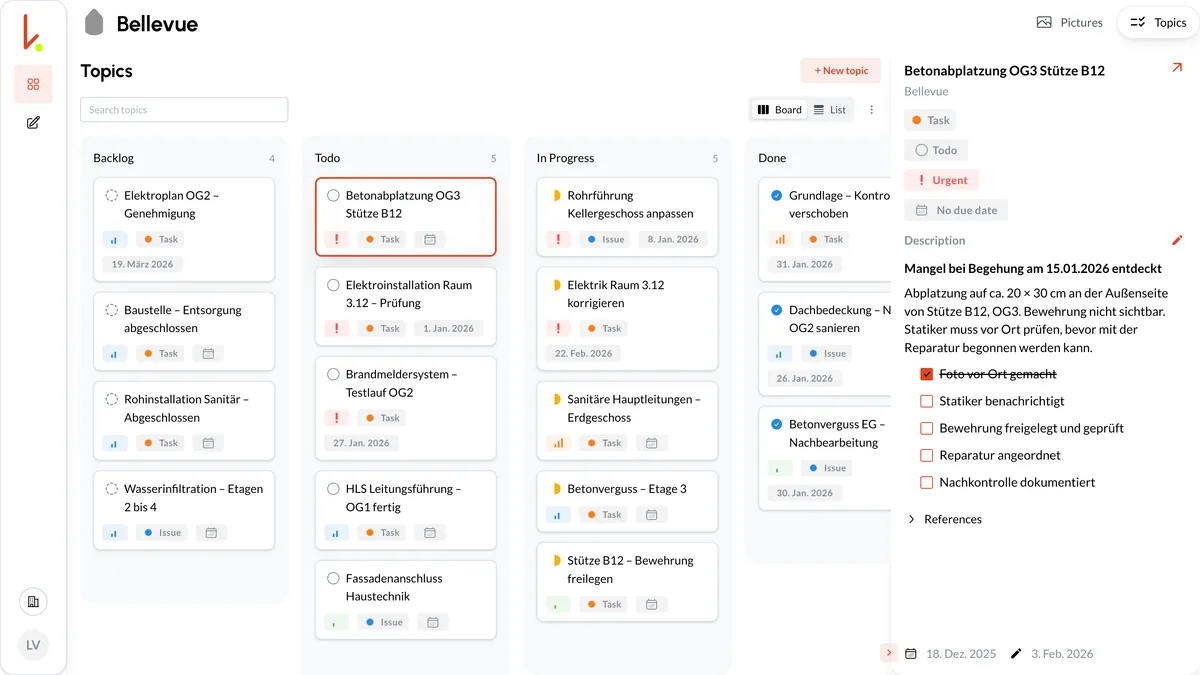 kontekst kanban board
