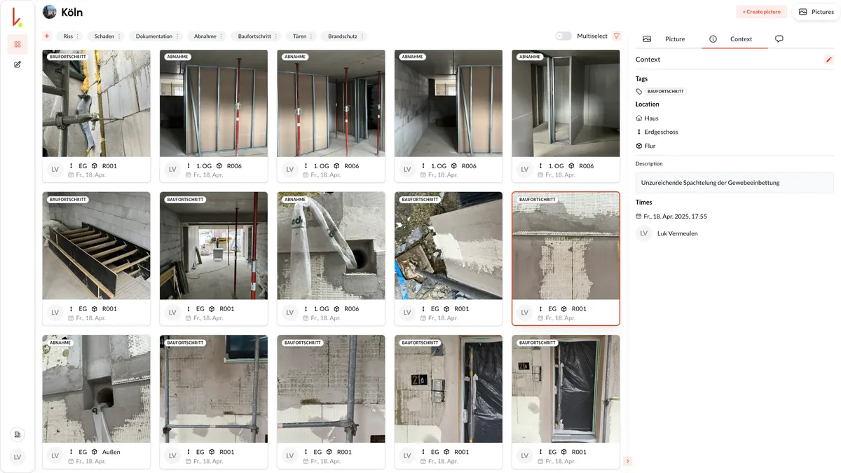 kontekst photo documentation