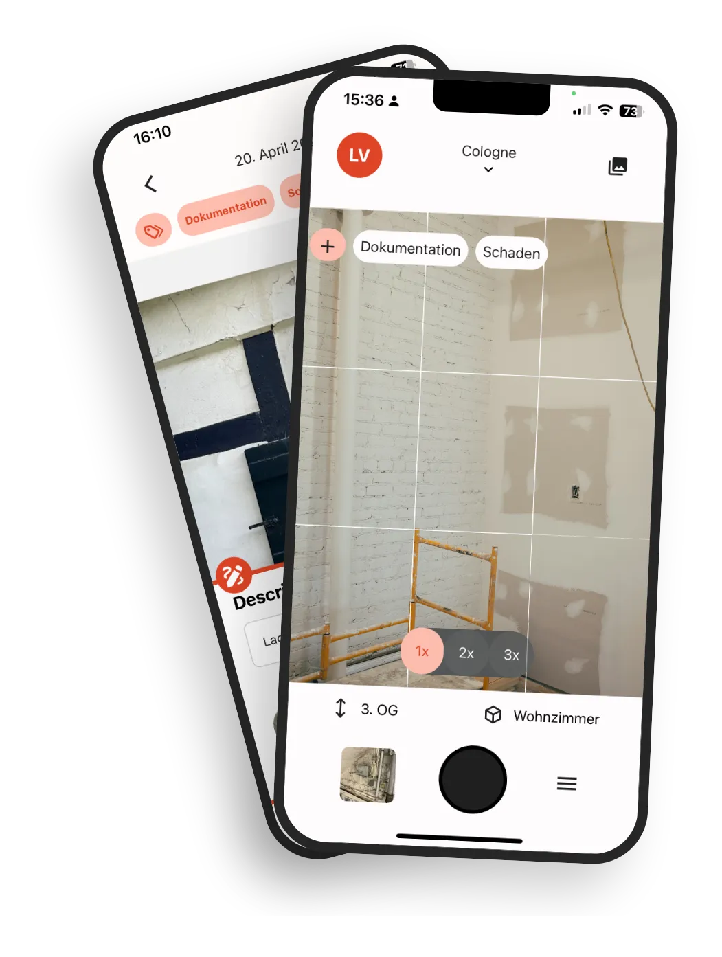 Fotodokumentation mit der kontekst-lens